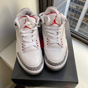Jordan white cement 3s